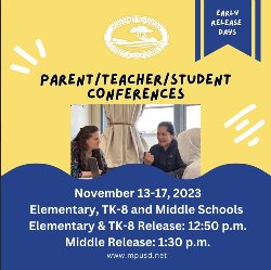 Parent/Teacher/Student Conferences